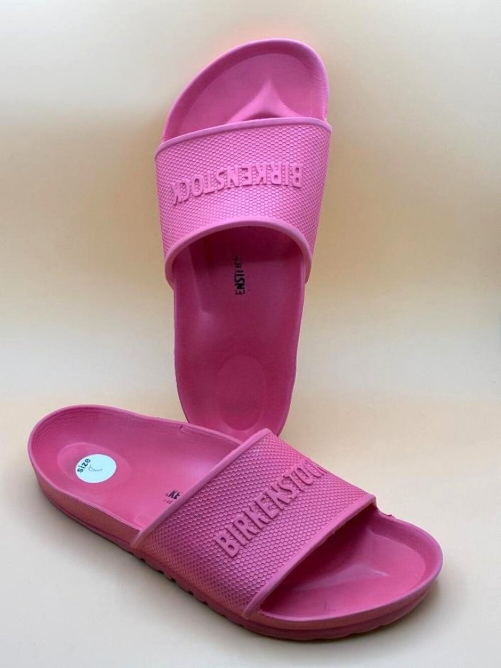 Women's Birkenstock Barbados Foam Slide EVA Beach Sandals Pink US 8, EU 38